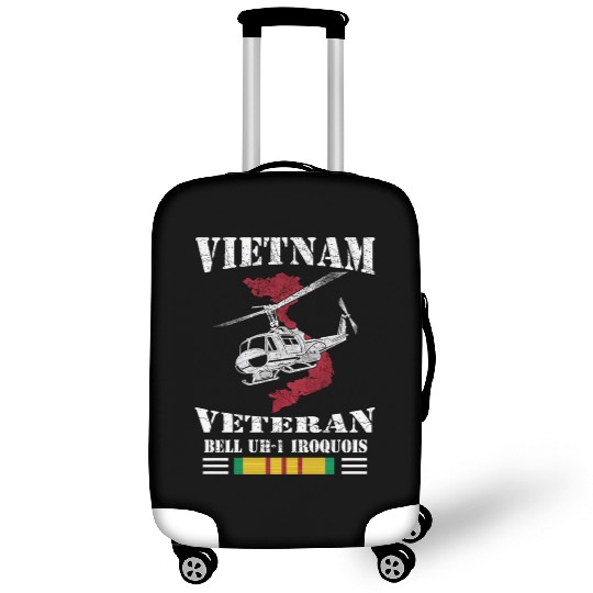 UH1 Vietnam Veteran Luggage Covers