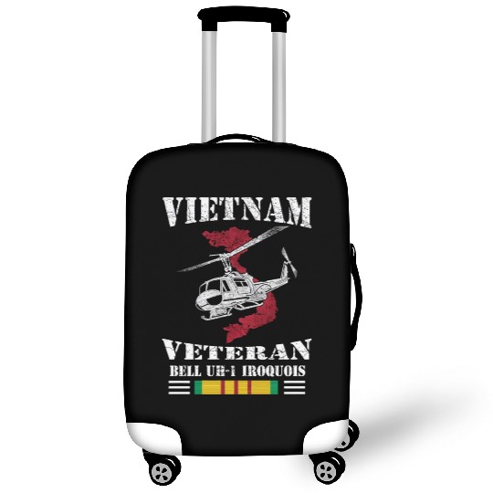 UH1 Vietnam Veteran Luggage Covers