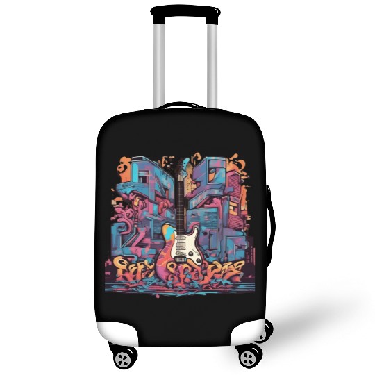 Graffiti Hip-Hop Guitar Luggage Covers