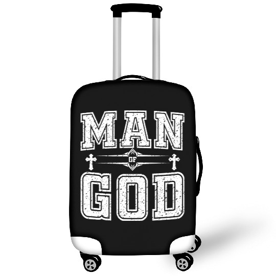 Man Of God Love Jesus Christian Christmas Luggage Covers