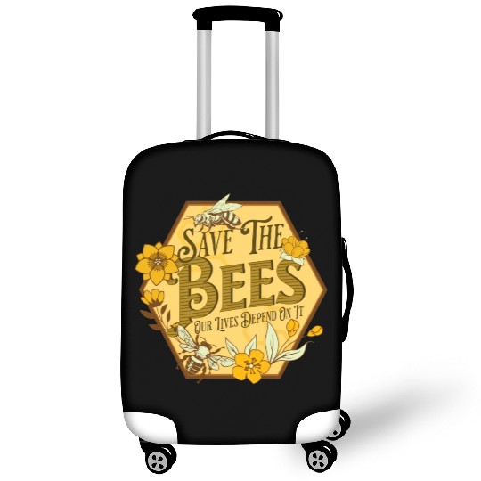 Honey Bee Beekeeping Save The Bees Luggage Covers