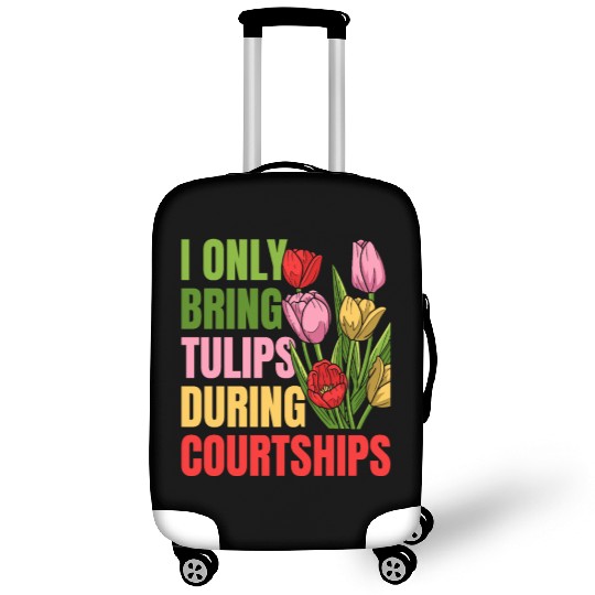 Tulip Gardening Tulips Luggage Covers