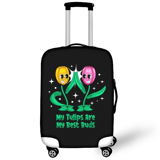 Tulip Gardening Cute Luggage Covers