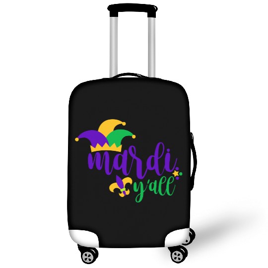 Mardi Gras Y all Luggage Covers