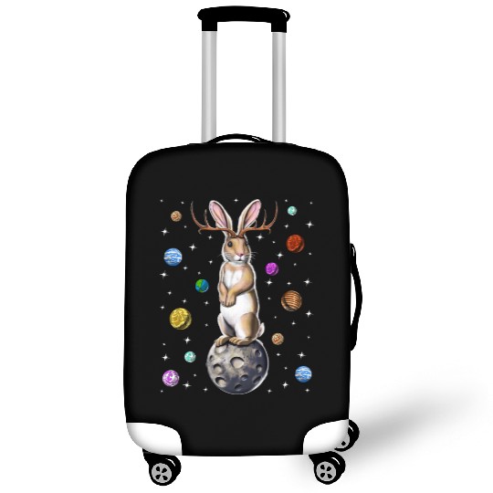 Jackalope Rabbit Luggage Covers