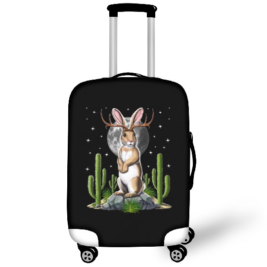 Jackalope Rabbit Luggage Covers