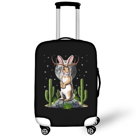 Jackalope Rabbit Luggage Covers