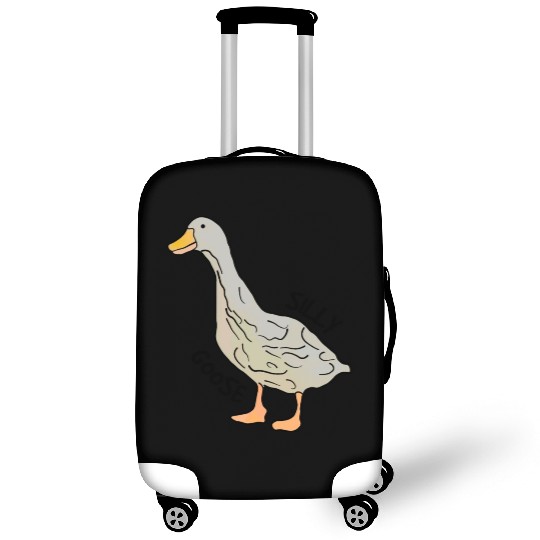Playful Silly Goose Delight Luggage Covers