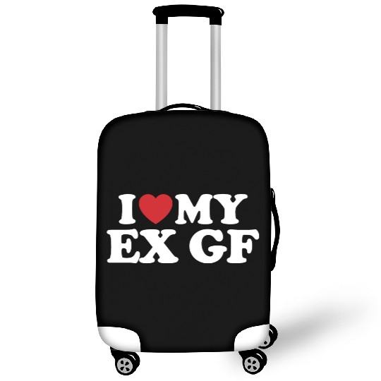 I Love My Ex Girlfriend I Heart Groovy Luggage Covers