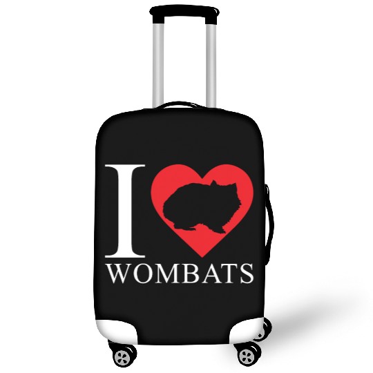 Wombat Love Luggage Covers
