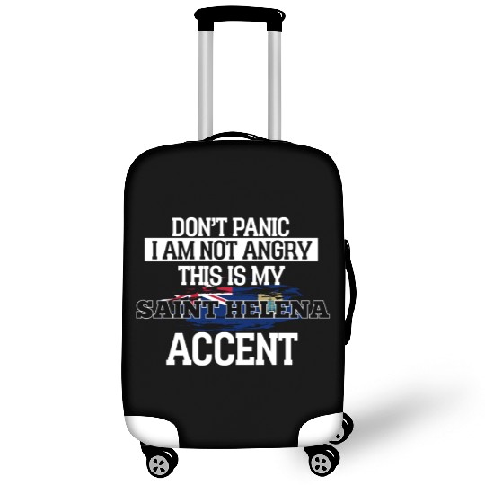 Saint Helena Dont Panic I Am Not Angry Luggage Covers