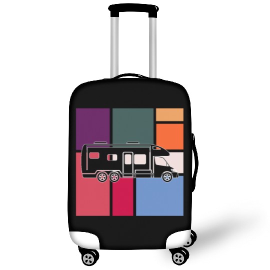 Vintage Camper – Retro Road Trip Luggage Covers