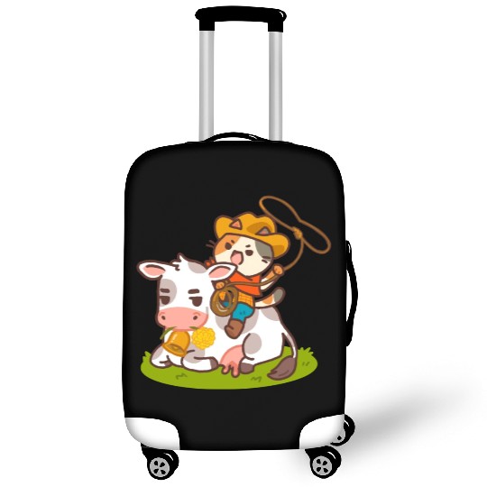 Meow Dy Yeehaw Cowboy Cat Luggage Covers