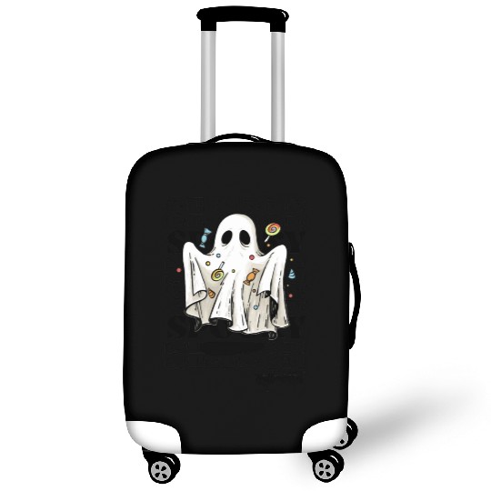 Spooky Season Ghost Halloween Trick Or Treat Luggage Covers