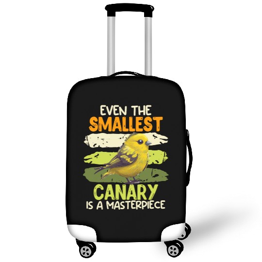 Bird lover Even the smallest Canary is Masterpiece Luggage Covers