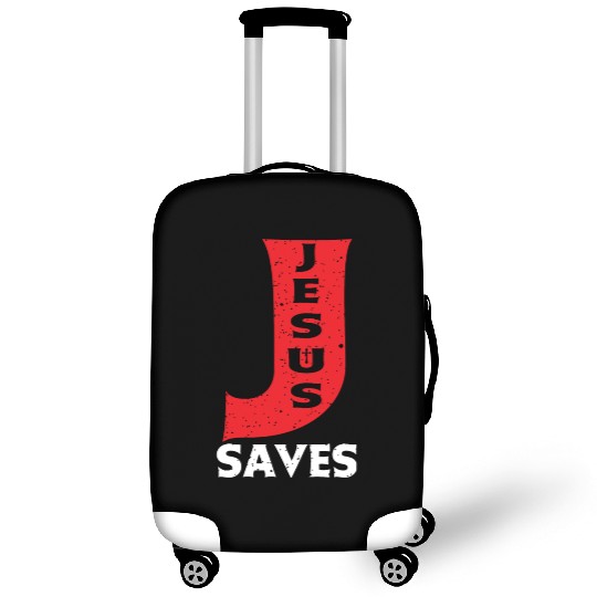Jesus Saves Love Jesus Christian Christmas Luggage Covers