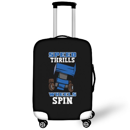 Sprint Car Mom Dirt Track Racing Racing Race Day Luggage Covers