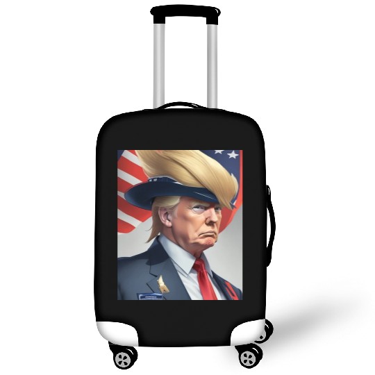 donald trump Luggage Covers