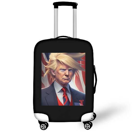 Trump 2024 Feelings Funny Donald Trump Luggage Covers