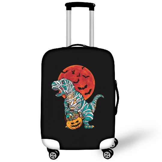 Dinosaur Mummy Pumpkin Lazy Creepy Halloween Luggage Covers