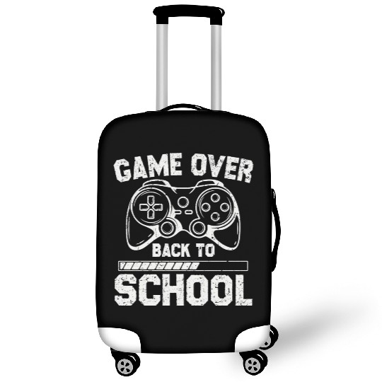 Game Over Back To School Luggage Covers