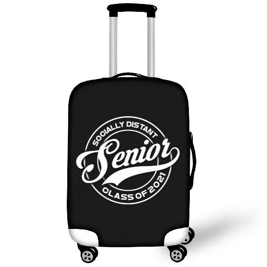 Graduating 2021 Senior Class Back To School Social Luggage Covers