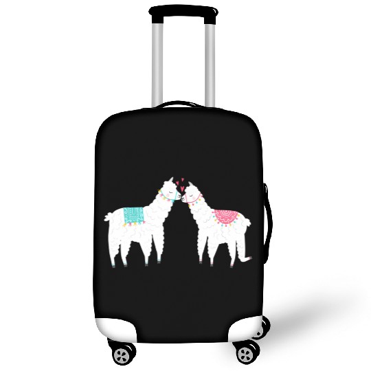 Llama Summer Wedding Anniversary Enet Luggage Covers