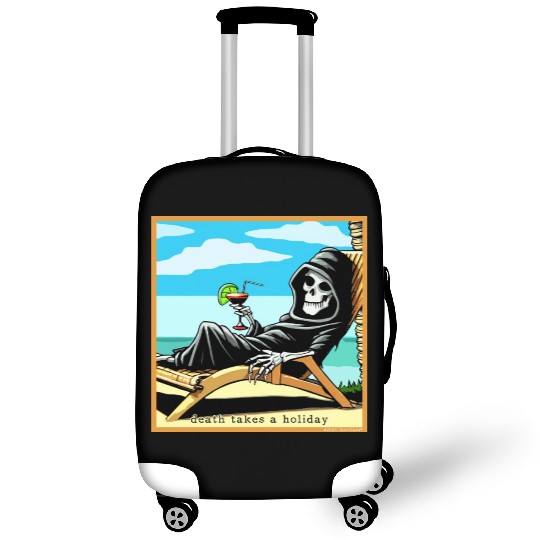 Death Takes A Holiday Luggage Covers