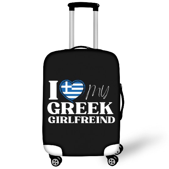 I Love My Greek Girlfriend Multi Nationality Luggage Covers