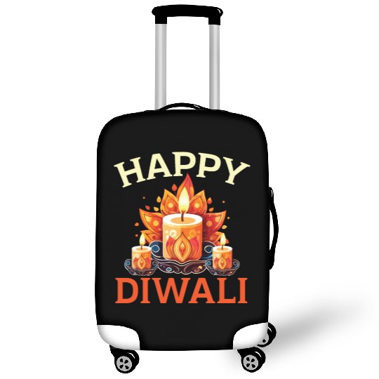 Happy Diwali Diwali Festival Indian Hindu Hinduism Luggage Covers