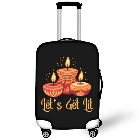Happy Diwali Diwali Festival Indian Hindu Hinduism Luggage Covers