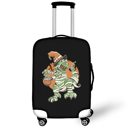 Halloween t-rex mummy Luggage Covers