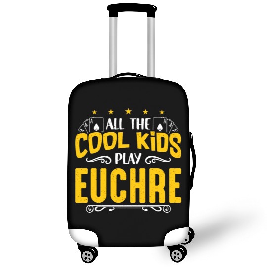 Euchre All The Cool Kids Play Euchre Board Game Luggage Covers
