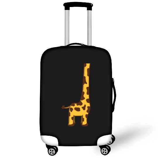 Funny Giraffe Without Head Cool Halloween Costume Luggage Covers