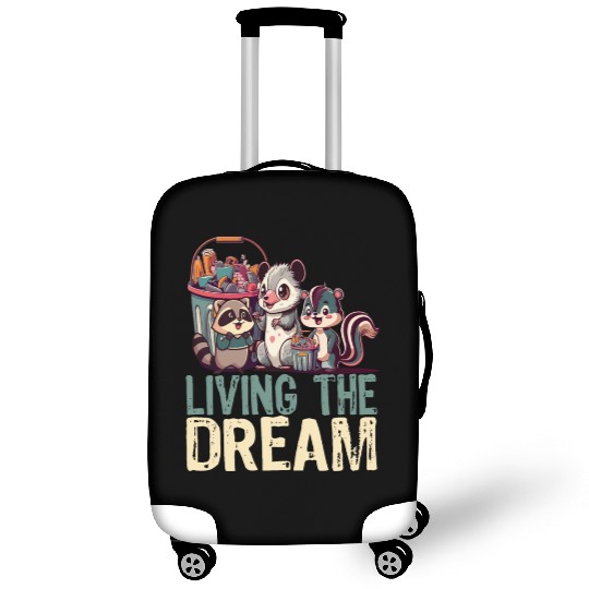 Living The Dream - Cute Anime Kawaii Japanese Love Luggage Covers