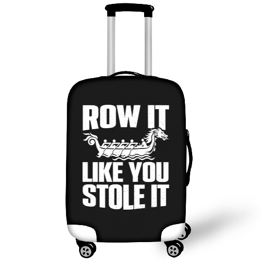Funny Dragon Boat Racing Paddle Luggage Covers