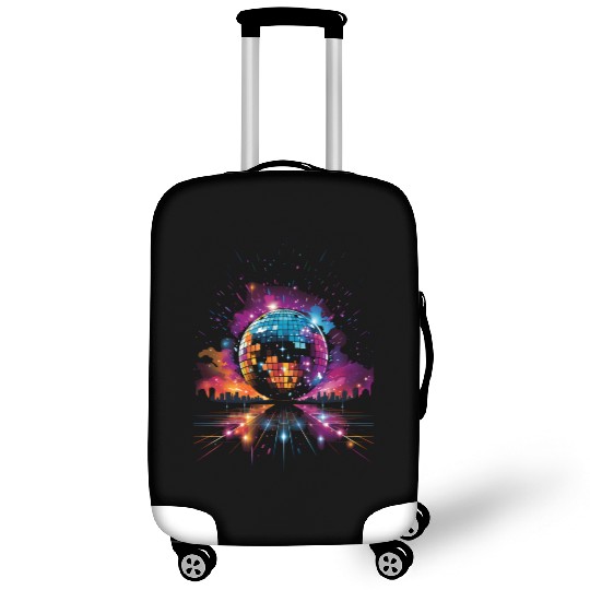 Disco Ball Party Luggage Covers