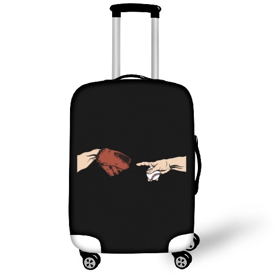Creative Baseball Player Funny Baseball Luggage Covers