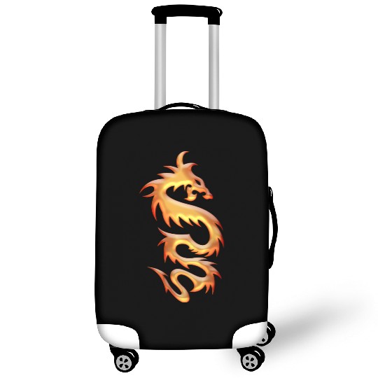 Golden Dragon Luggage Covers