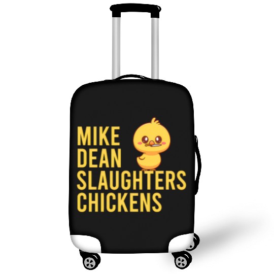 Mike Dean Slaughters Chickens Luggage Covers