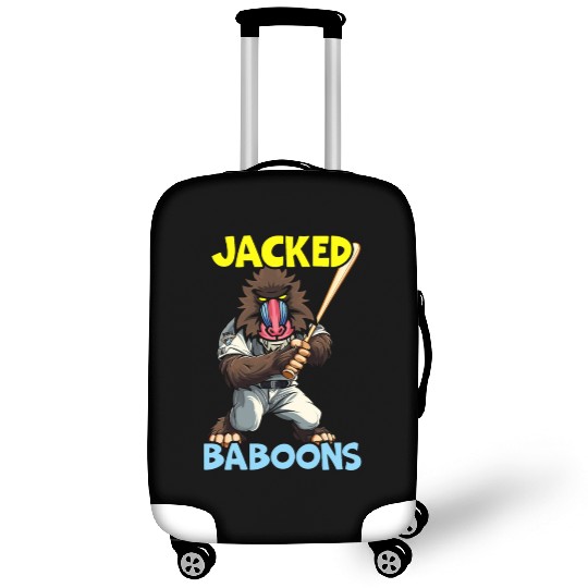 Baboon Monkey Lover Wildlife Animal Zookeeper Luggage Covers