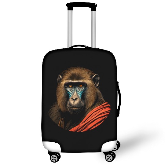 Baboon Monkey Lover Wildlife Animal Zookeeper Luggage Covers