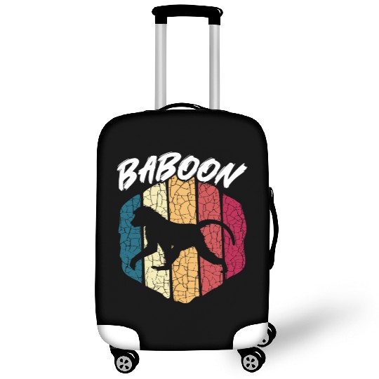 Baboon Monkey Lover Wildlife Animal Zookeeper Luggage Covers