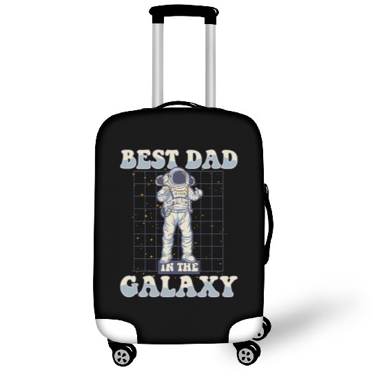 Best Dad In The Galaxy Astronautical Spacecraft Luggage Covers