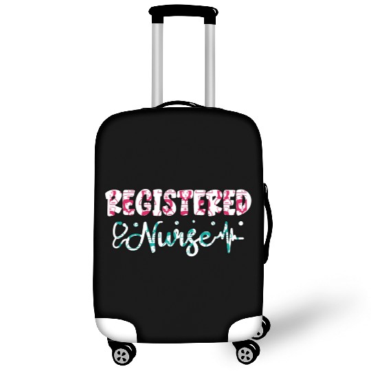 registered nurse Luggage Covers