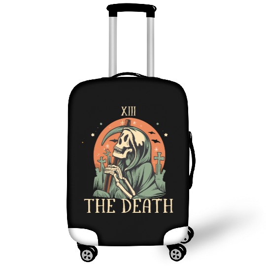The Death Magic Tarot Skeleton Halloween Luggage Covers