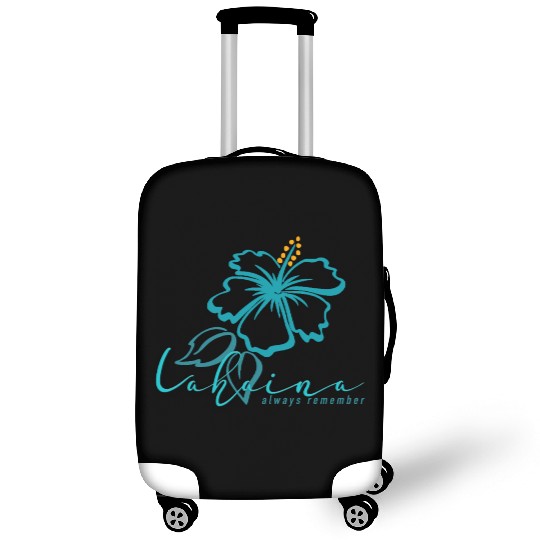 Blue Hibiscus: Lahaina - Always Remember Luggage Covers