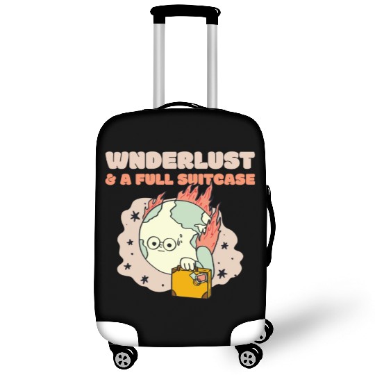 Wanderlust a full suitcase Luggage Covers