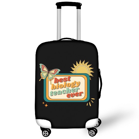 Teacher Appreciation, best biology teacher ever Luggage Covers