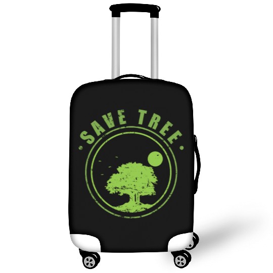 Save Tree Nature Forests Leaves Environment Luggage Covers